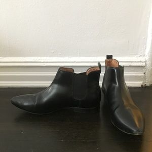 Madewell Nico Chelsea Boots, Shiny Pointed Toe